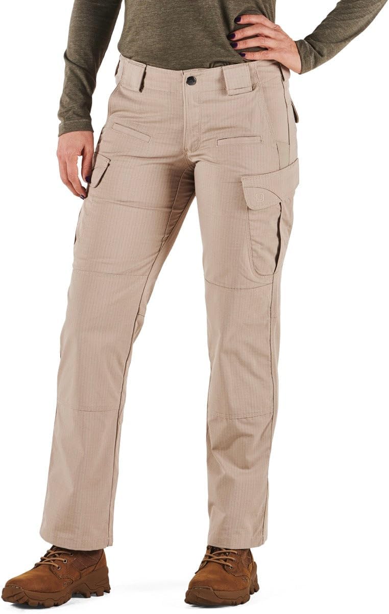 5.11 Tactical Women's Stryke Pants, Regular Fit, Gusseted, 12 Pockets, Style 64386ABR, New Finish - Image 1